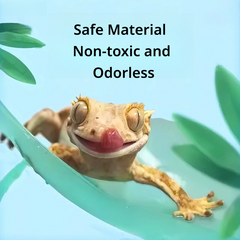 Reptile Terrarium Floating Hide Realistic Leaves