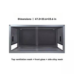 Aluminum alloy breeding tank - Ventilation