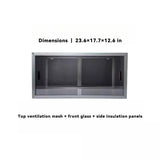 Aluminum alloy breeding tank - Insulation