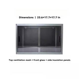 Aluminum alloy breeding tank - Insulation