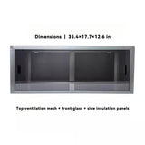 Aluminum alloy breeding tank - Insulation